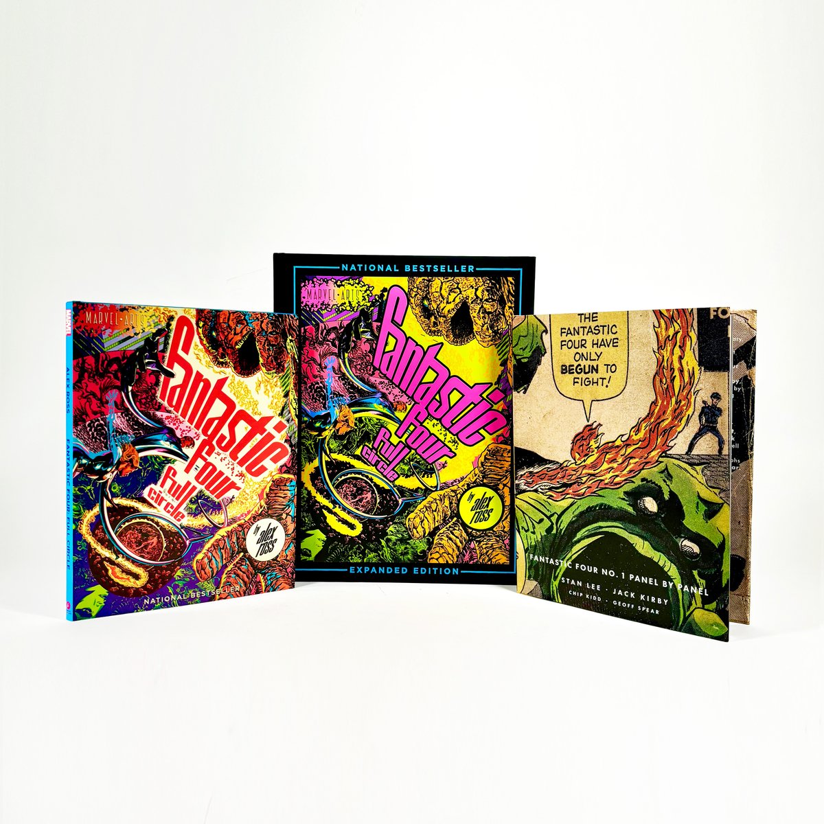 AbramsComicArts's tweet image. Mister Fantastic, Invisible Woman, Human Torch and the Thing are back and we have three Fantastic Four graphic novels you should check out!
🔥Fantastic Four Full Circle: An original Marvel Comics graphic novel starring the Fantastic Four, written and illustrated by renowned,…