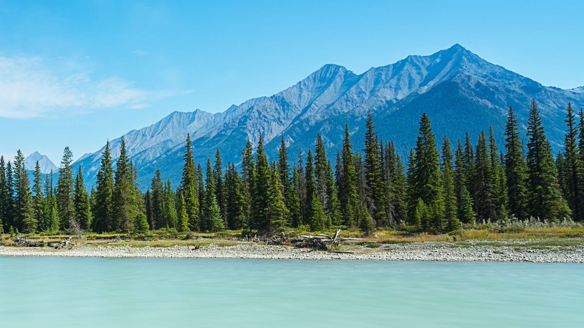 Mountains, Forest, Glacial water so blue that it looks unreal.

This is summer in the Kootenay Rockies. Have you visited yet?

#BritishColumbiaDotCom #KootenayRockies