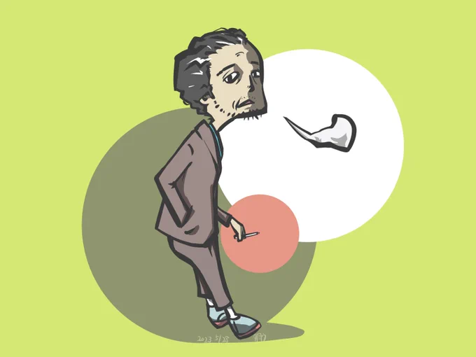 #おじさんのイラストだけで興味を持ってくれる方へ届け