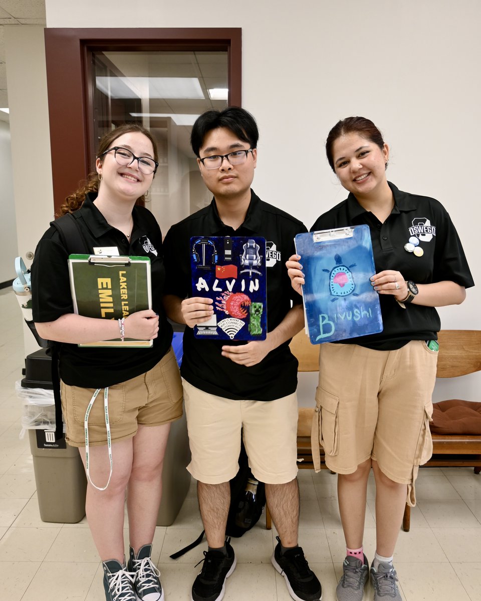 sunyoswego's tweet image. Had a great time welcoming new Lakers at our Oswego and downstate orientations this summer! βοΈ
Big thanks to our Student Orientation and Family Engagement team for making it all happen. ππ
#SUNYOswego #OswegoBound