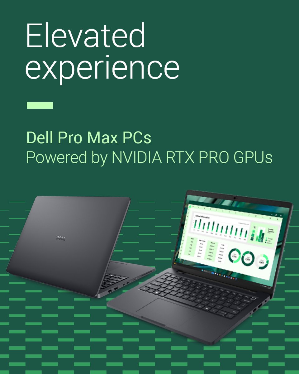 🚀 Dell Pro Max PCs give power users the performance they need for elevated collaboration 💼, multi-tasking 🔄, and working with large datasets 📊. Learn more: del.ly/6015fzxCT