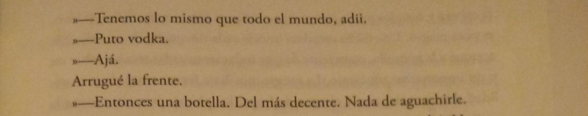 ZoxalXN's tweet image. Que a Gabriel de León no le gusta el vodka?
0/10 pésimo libro, me voy a leer Los Héroes