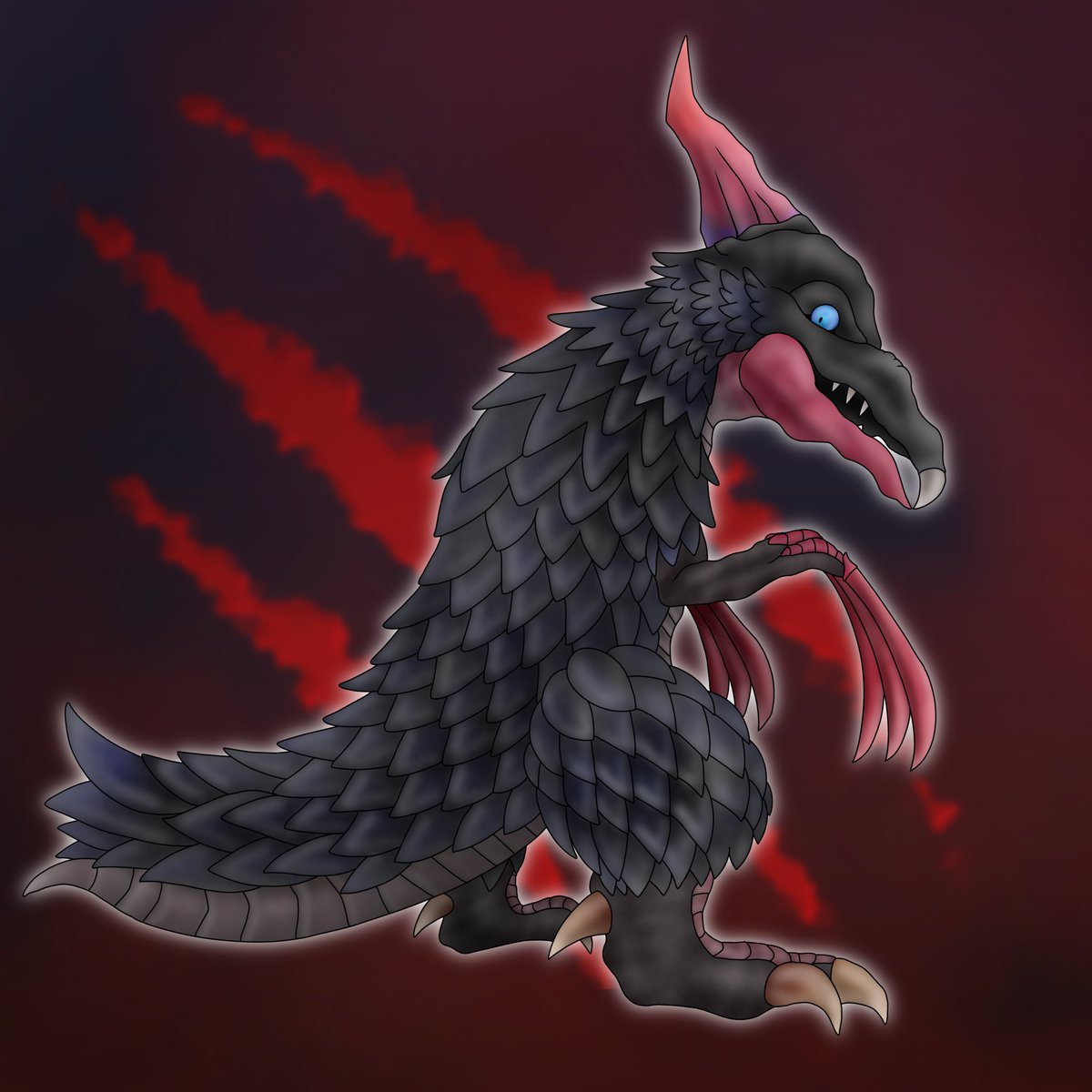 kurage_the's tweet image. #ウルトラマンオメガ 
04.爪痕の謎を追え

刃爪怪獣 テリジラス