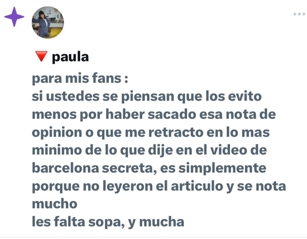 A veure, perquè X m’ha de notificar que aquesta fava inflada ha tret un Tweet? Passo d’ella com de la merda. Em sentiu?