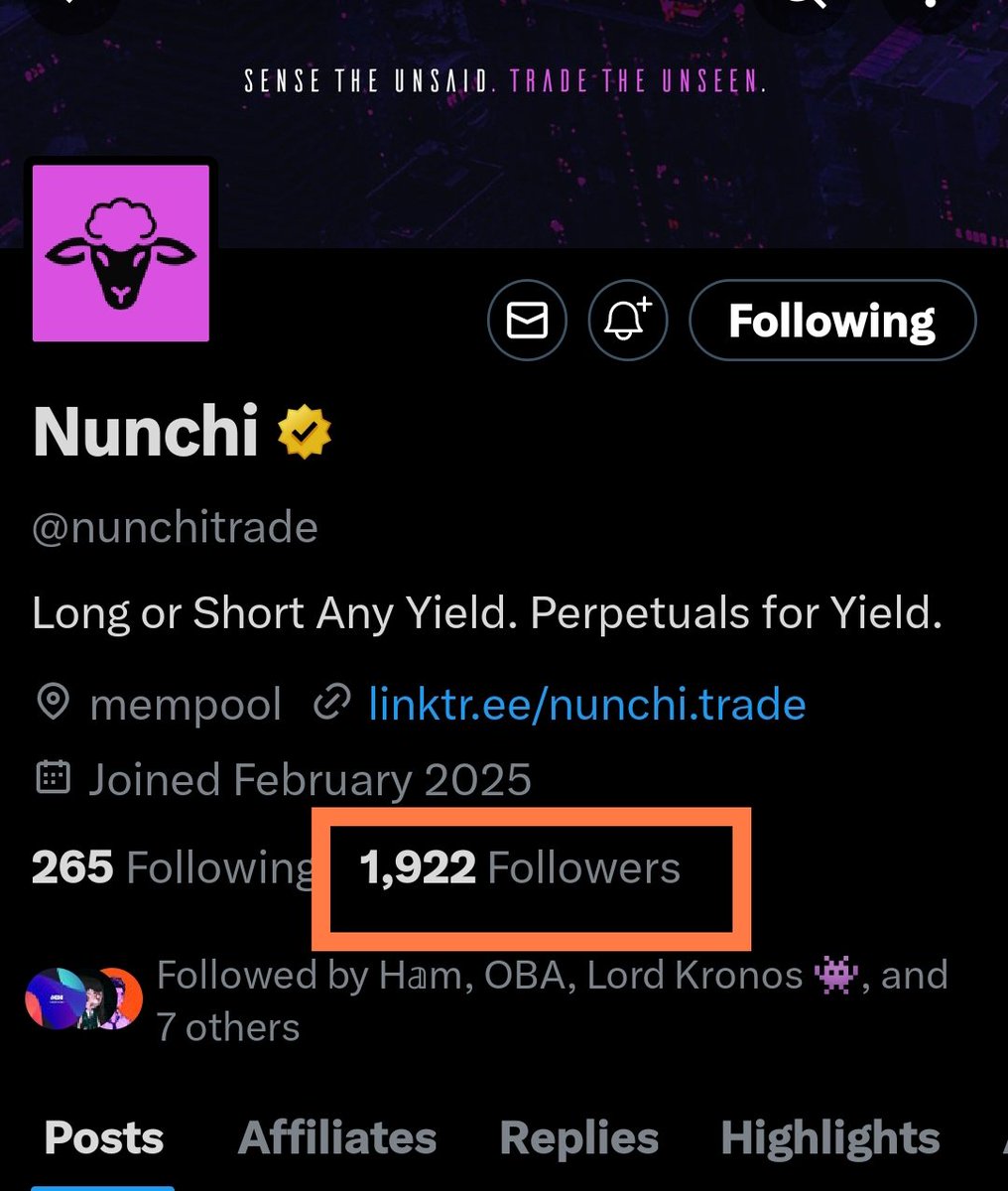 Perp_338's tweet image. If you need anoma invite code
Follow @nunchitrade
Once it reaches 2k followers according to @chimpfone2047
Anoma code would be shared.
Less than 100 followers to go guys