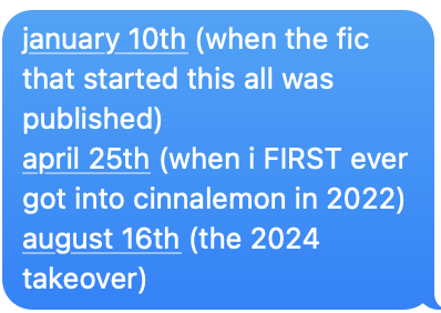 aspamforaspam's tweet image. deciding what day to make cinnalemon day was not easy
but next month is the anniversary for when i got back into them so might as well ☺️