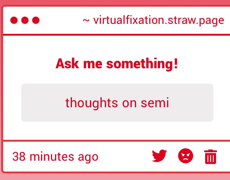 virtualfixation's tweet image. shes super cool!!! my only issue is that i feel she was used too much solely for misus development instead of building her own character