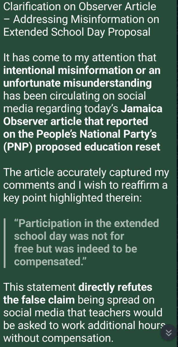 I have decided to post a thread to respond the misinformation and or misunderstanding. Firstly the article states clearly that the participants would be compensated