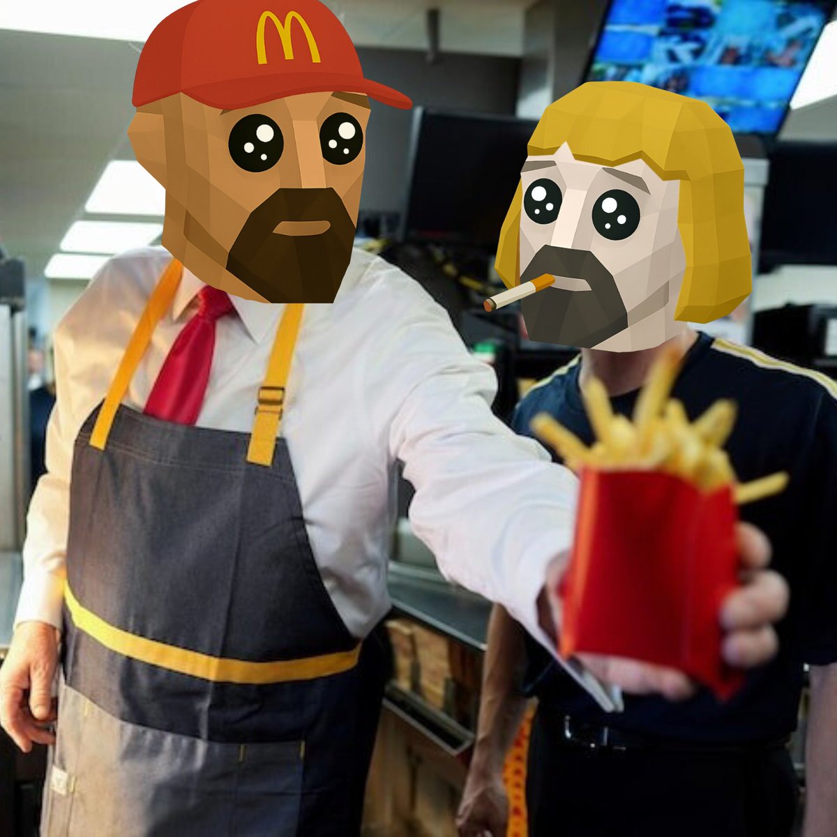 Blombo_HYPE's tweet image. Welcome to the McBrötherhööd! 
I put some Hyperliquid sea salt on them french fries for ya big brö.

Check out the full menu here: drip.trade/collections/ba…
eat up and enjoy!

Hyperliquid McBrötherhööd