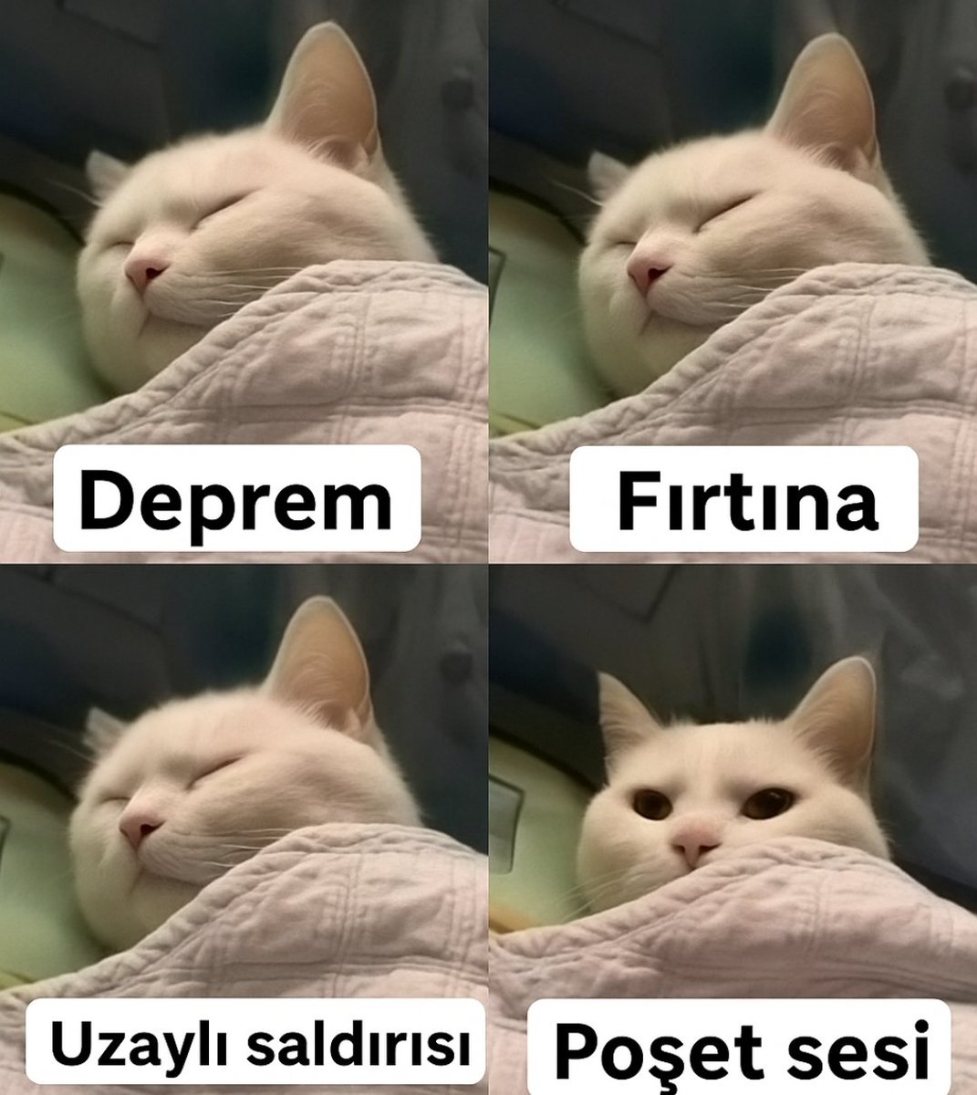 Benim uyanma durumu.