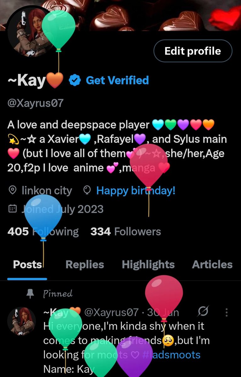 Xayrus07's tweet image. Birthday today, not expecting much, but i wanted to let the day be seen. I'm learning to be okay with that❤️.