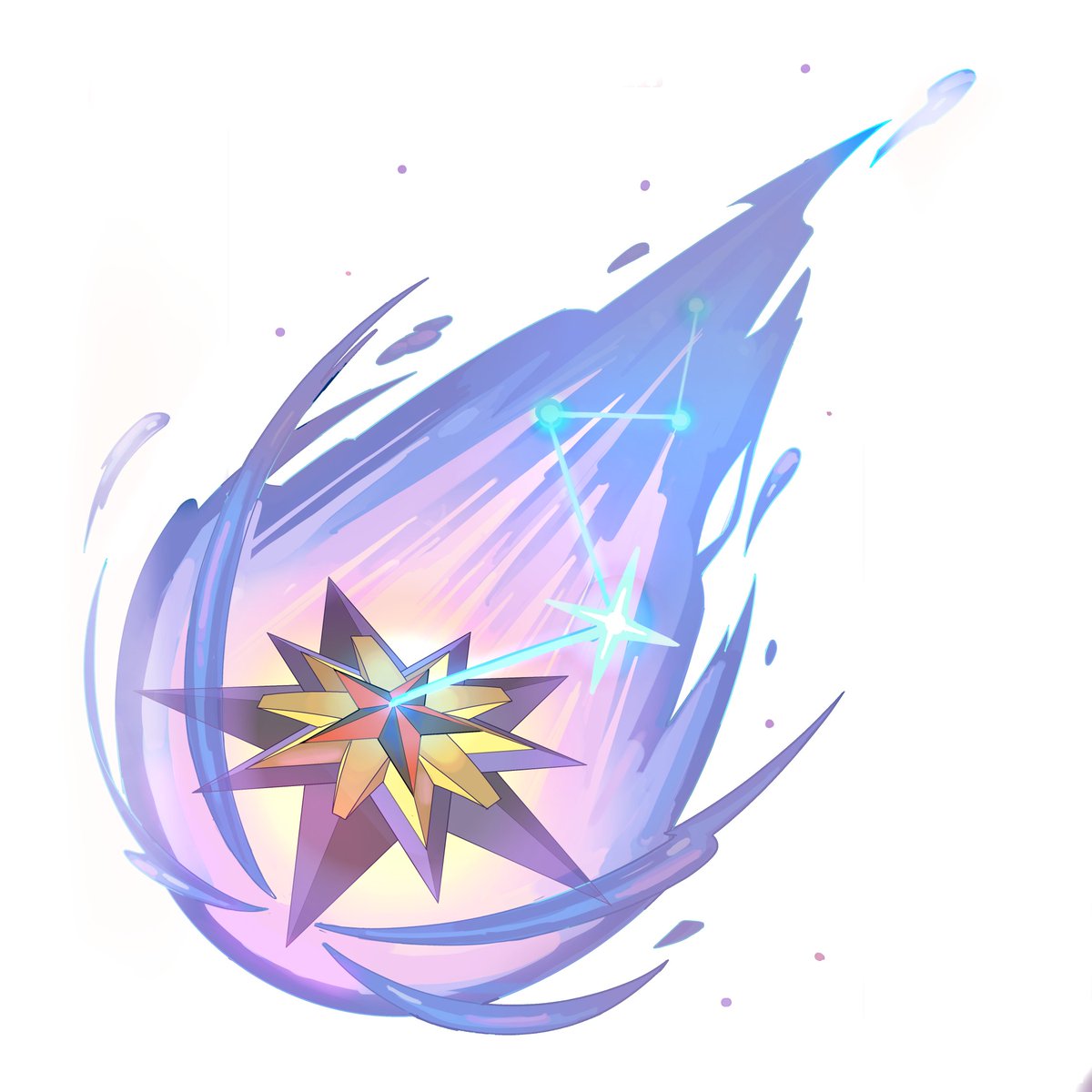 Jellymonsart's tweet image. Mega Starmie 
#PokemonLegendsZA