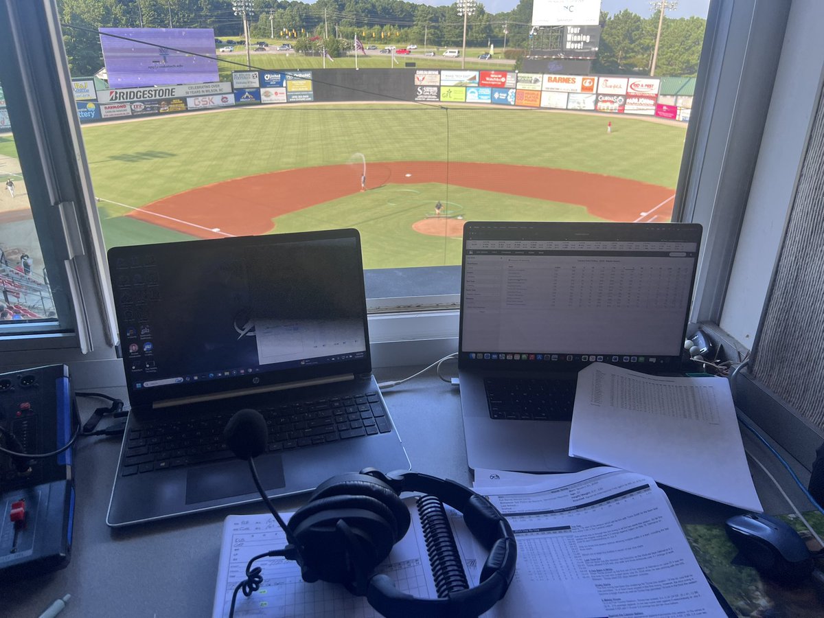 Bout that time! 

Join me for my 300th call as voice of the <a href="/Kcannonballers/">Kannapolis Cannon Ballers</a> as they look to get back in the win column against the Carolina Mudcats! 

Listen Live HERE:
milb.com/kannapolis/fan…