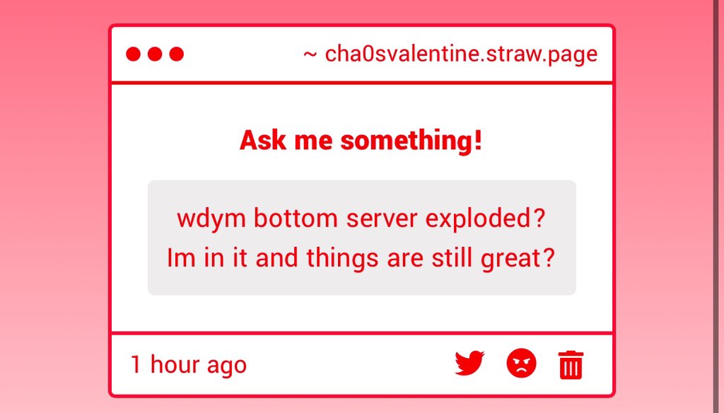 bowsncha0s's tweet image. how do we tell him