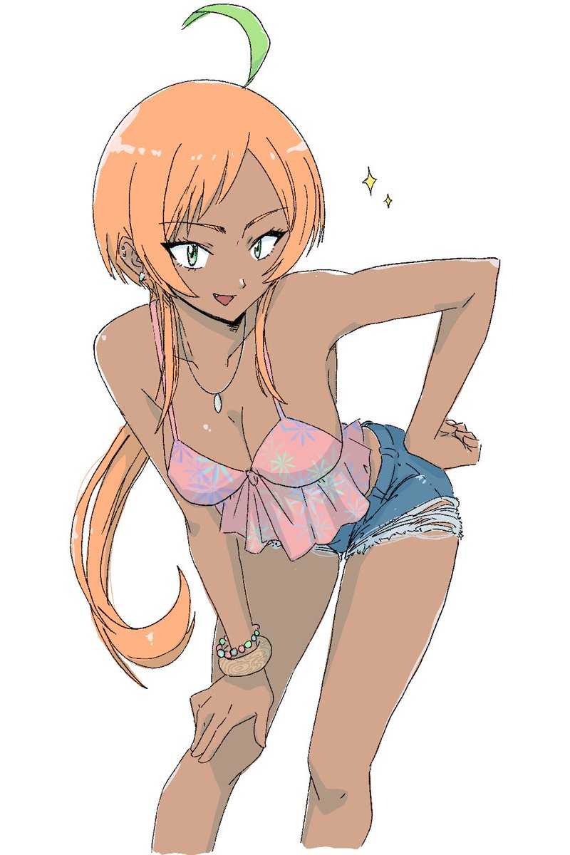 frankace_art's tweet image. More summer time Mikan ☀️🍊