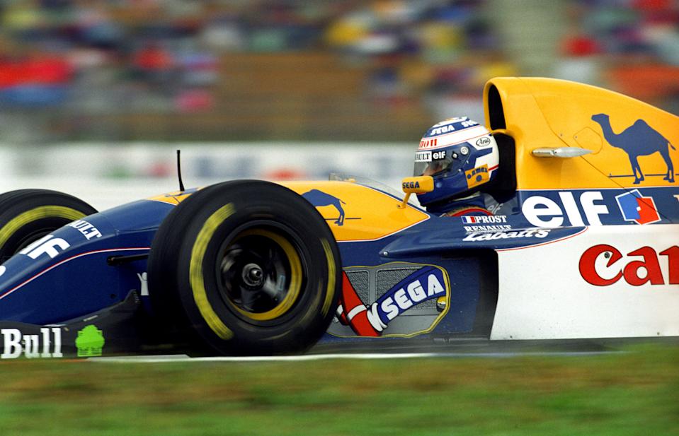 LegendarysF1's tweet image. Alain Prost, Williams FW15C - Renault RS5 3.5 V10. GP Hockenheim 1993.
📸: Steve Etherington / EMPICS.
#F1