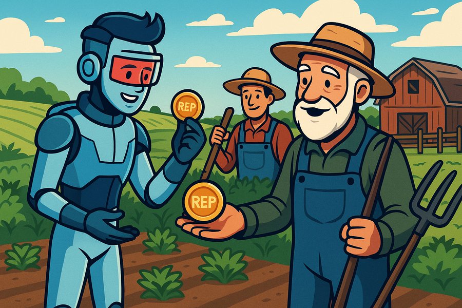 Most people farm likes.
I’m farming REP.
<a href="/GiveRep/">GiveRep</a> #SocialFi #Airdrop