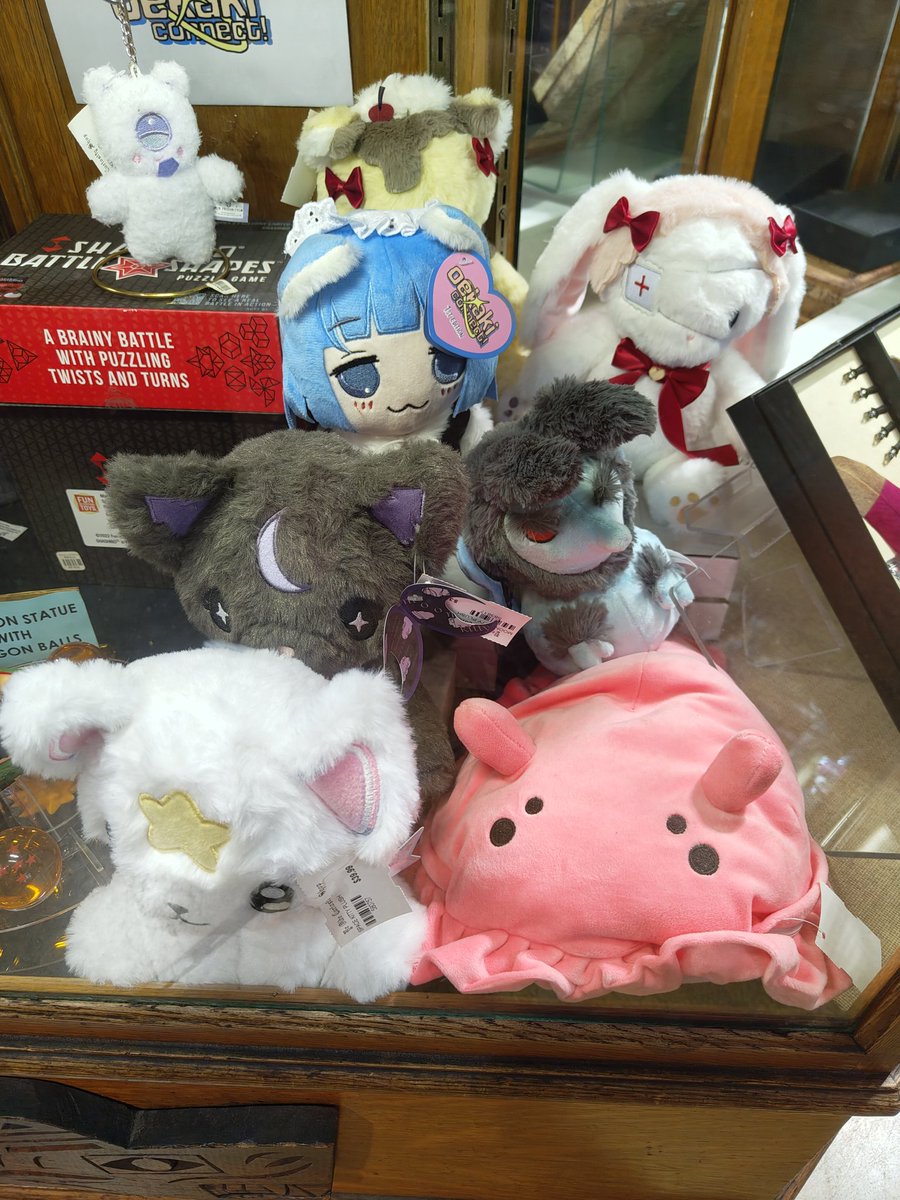 Ye Olde Curiosity Shop (@yeoldeshop) on Twitter photo Just in! A new batch of adorable plushies from <a href="/OekakiConnect/">Oekaki Connect</a> and <a href="/happyufonet/">happyufonet</a>!! Come down and adopt one 🤍🩵 Just in! A new batch of adorable plushies from <a href="/OekakiConnect/">Oekaki Connect</a> and <a href="/happyufonet/">happyufonet</a>!! Come down and adopt one 🤍🩵