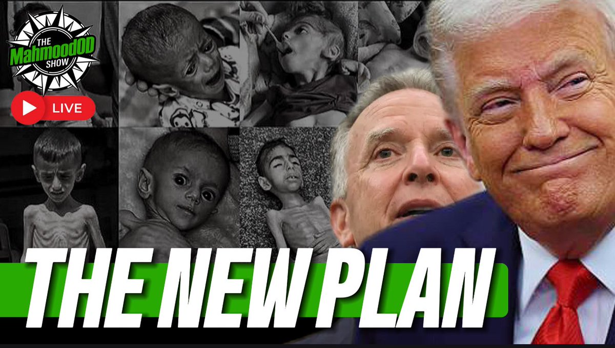 MahmoodAudah's tweet image. 🔴 America’s NEW PLAN For Gaza | The Resistance: “WE WILL NEVER RAISE THE... youtube.com/live/b9UifnNrb…