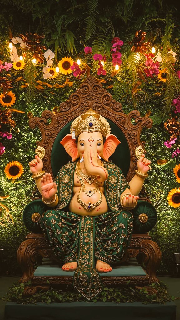 प्रथम पूज्य गणेश के अद्भुत अलौकिक दर्शन 🏵️