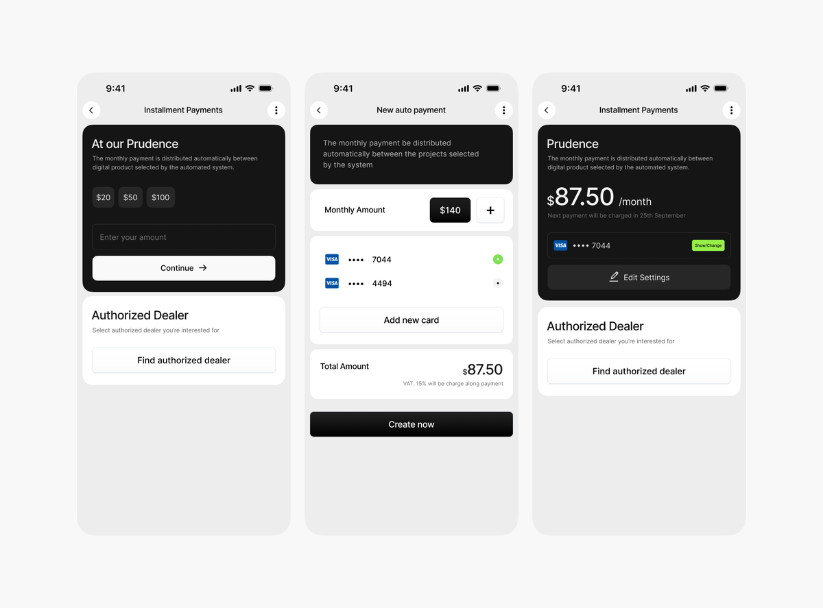 basit_designs's tweet image. Some of the screens from the app design we did recently.
What can we call this design?