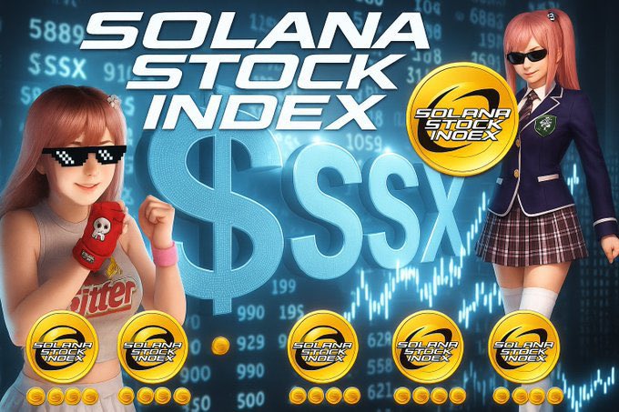 smartmoneyfi's tweet image. As long as Solana ecosystem keeps growing, the best bet is investing in Solana Stock Index $SSX.
Buy $SSX now, retire in two months.