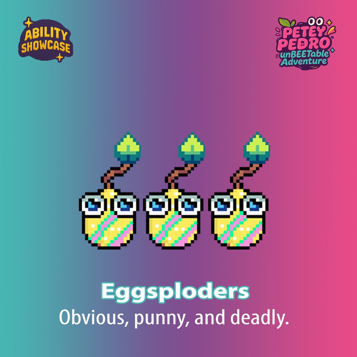 Peteypedrogame's tweet photo. Is it balanced? Absolutely not.
But it’s hilarious, mildly chaotic, and we love it anyway. New power-up incoming.
WISHLIST: https://t.co/kkKqqxvpYd
FREE DEMO
#xbox #xboxplatforming #gaming #steamvideogame #sidescroller #2dplatformer #jogoelectronico #videojuego #indievideogame https://t.co/6N8vYx8THX