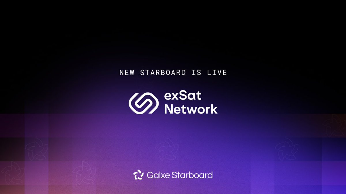 ofcrypto_'s tweet image. Starboard Just Dropped @exSatNetwork
Discover how exSat transforms finance on-chain, enabling next-gen DeFi through innovative approaches.
Top aura contributors will earn their share of a massive $100K in $XSAT rewards: g.xyz/exsat-starboard