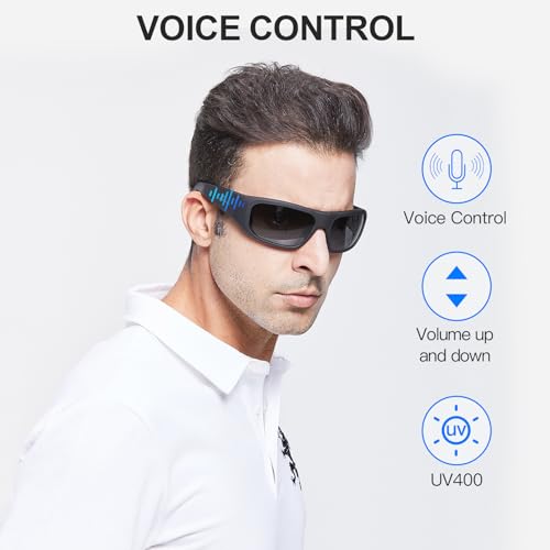 😎 Smart Polarized Sunglasses with Bluetooth Speaker, UV Protection and Voice Control, Unisex(Grey Lens), now $9.99 via Amazon

⚡️Add Lightning Deal Price When Available. Check Often For Change In Availability!

🔗 - amzn.to/4kXPohB

#LRDeal | #AD