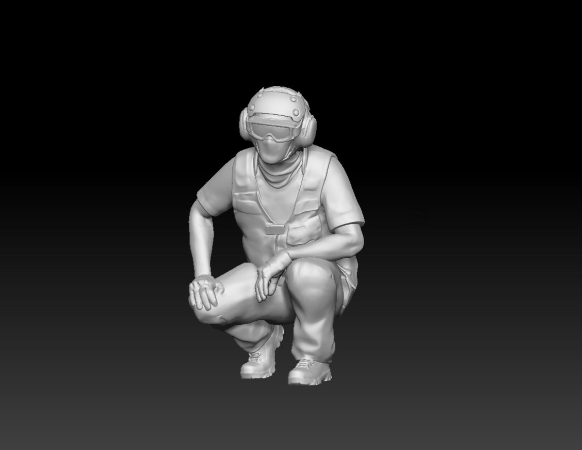 root3p's tweet image. 1/48,72 flight deck crew