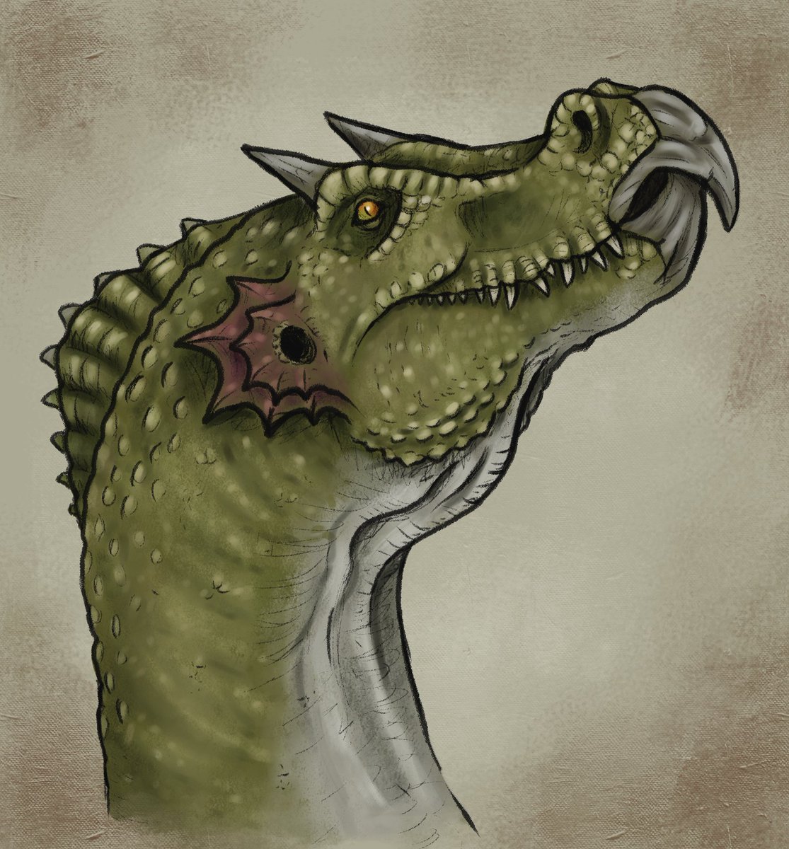 Berlography's tweet image. A simple dragon