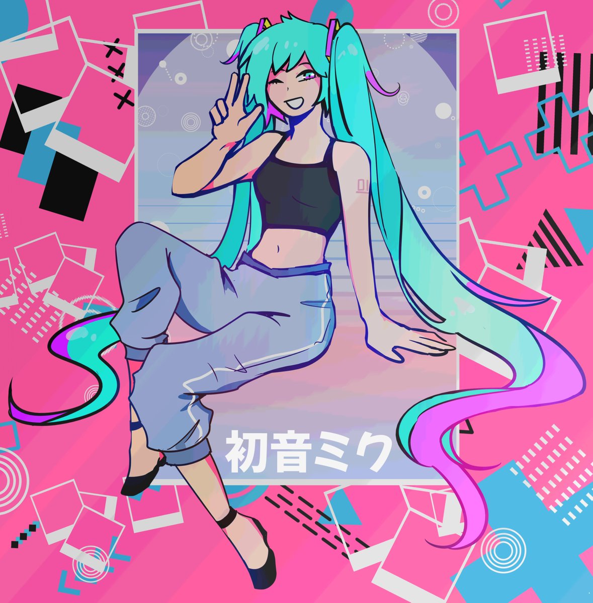 feygrave's tweet image. 🌺🌺🌺 #初音ミク