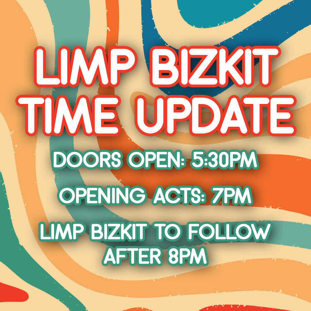 🚨 SHOW TIME UPDATE: To get in front of potential weather, we’ve updated times for tonight’s show.