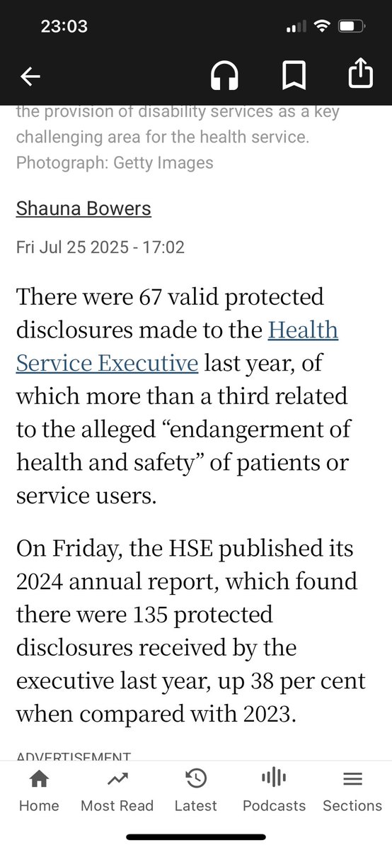 CMHaughey's tweet image. #Whistleblowers
@HSELive
@shaunabowerss
Let us never forget the courage & conviction of our whistleblowers, for reporting patient health and safety issues.
Their disclosures make a huge difference…good to see the HSE acknowledging “valid disclosures”
@MargoHannon…