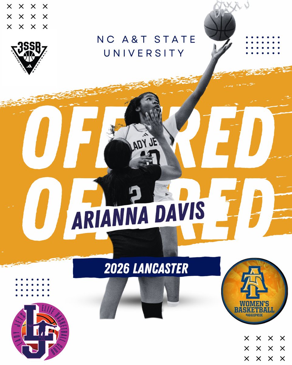LadyJetsElite's tweet image. Congratulations to @_AriannaDavis10 on her offer from @LadyAggieBall