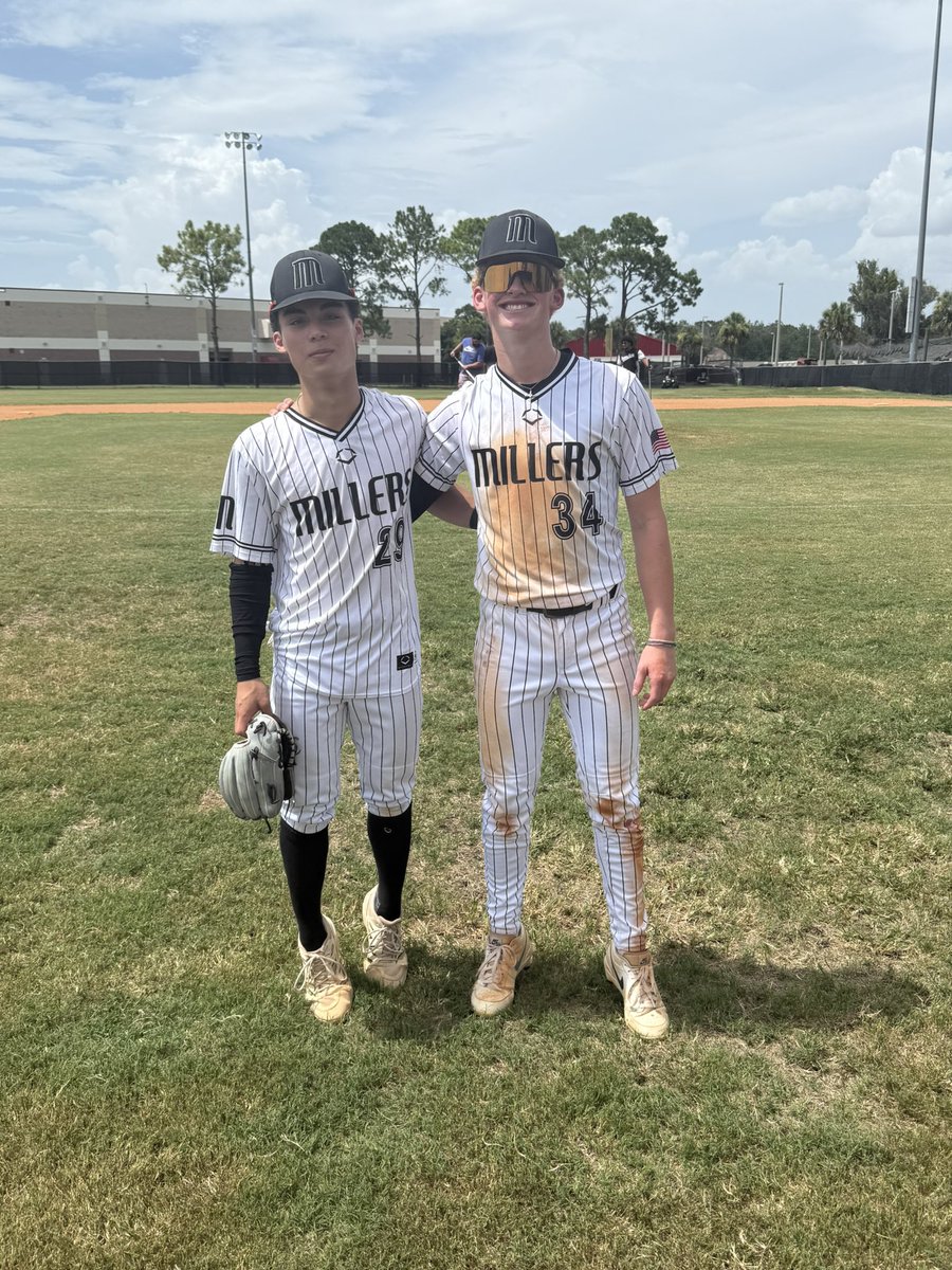 Zach Hoffmann (@hoffmannzach) on Twitter photo P2P Millers 16U Black win 15-0 in our 2nd game down in FL.
POG: <a href="/recker_austen34/">Austen Recker</a> 1 IP, 2 K and a H, R, SB
- <a href="/joeycrissinger/">Joseph Crissinger</a> H, 3 RBI, 2 R
- <a href="/JacksonClapp3/">Jackson Clapp</a> H, RBI, 3 SB
- <a href="/Max_Epple3/">Max_Epple</a> 2B, 2 RBI, 2 SB
- <a href="/GioValente44/">GioValente44</a> 1 IP, 3 K
- <a href="/MaxWatson27/">MaxWatson27</a> with 3 more BB for the weekend P2P Millers 16U Black win 15-0 in our 2nd game down in FL.
POG: <a href="/recker_austen34/">Austen Recker</a> 1 IP, 2 K and a H, R, SB
- <a href="/joeycrissinger/">Joseph Crissinger</a> H, 3 RBI, 2 R
- <a href="/JacksonClapp3/">Jackson Clapp</a> H, RBI, 3 SB
- <a href="/Max_Epple3/">Max_Epple</a> 2B, 2 RBI, 2 SB
- <a href="/GioValente44/">GioValente44</a> 1 IP, 3 K
- <a href="/MaxWatson27/">MaxWatson27</a> with 3 more BB for the weekend