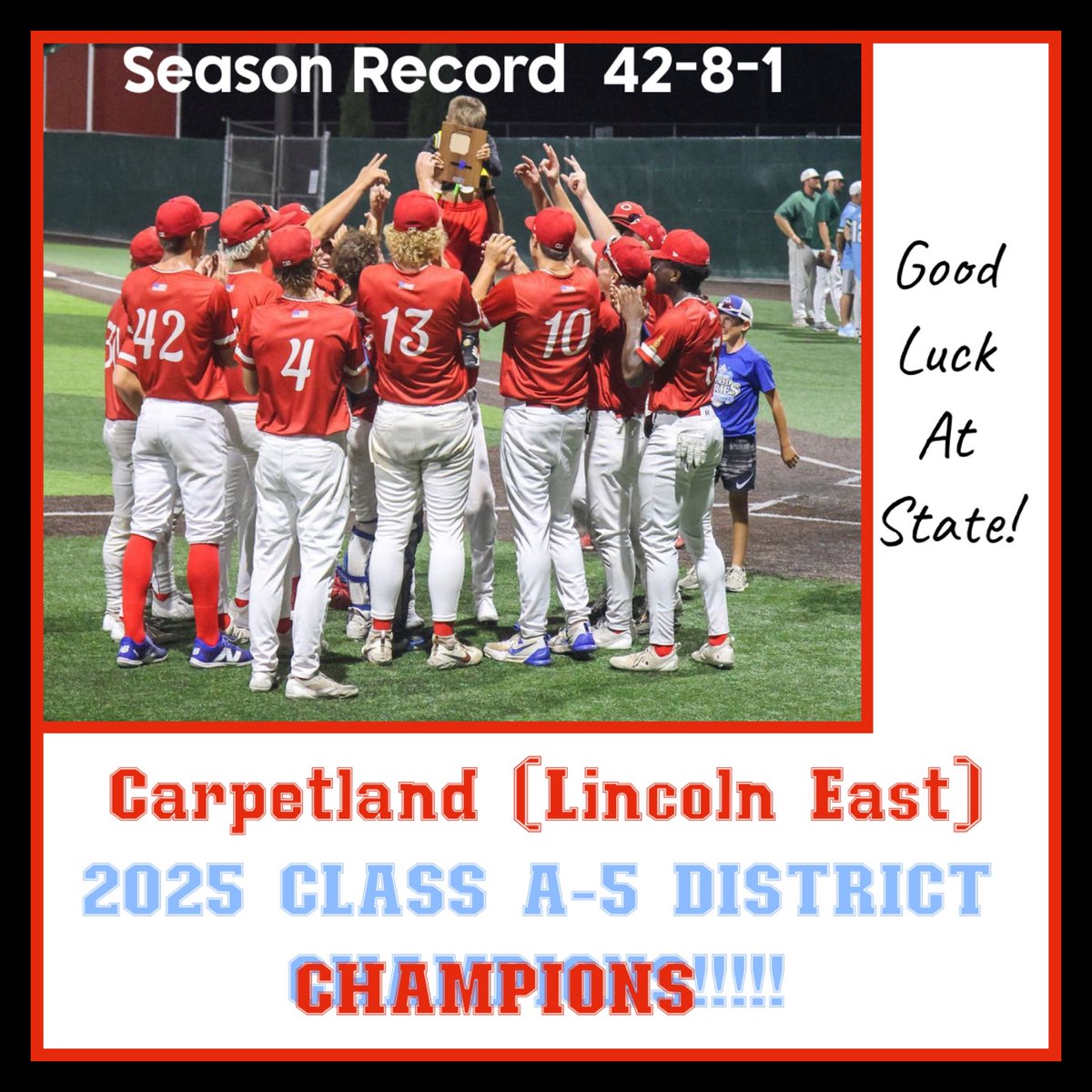 Lincoln East Baseball (@eastspartanbsb) on Twitter photo 