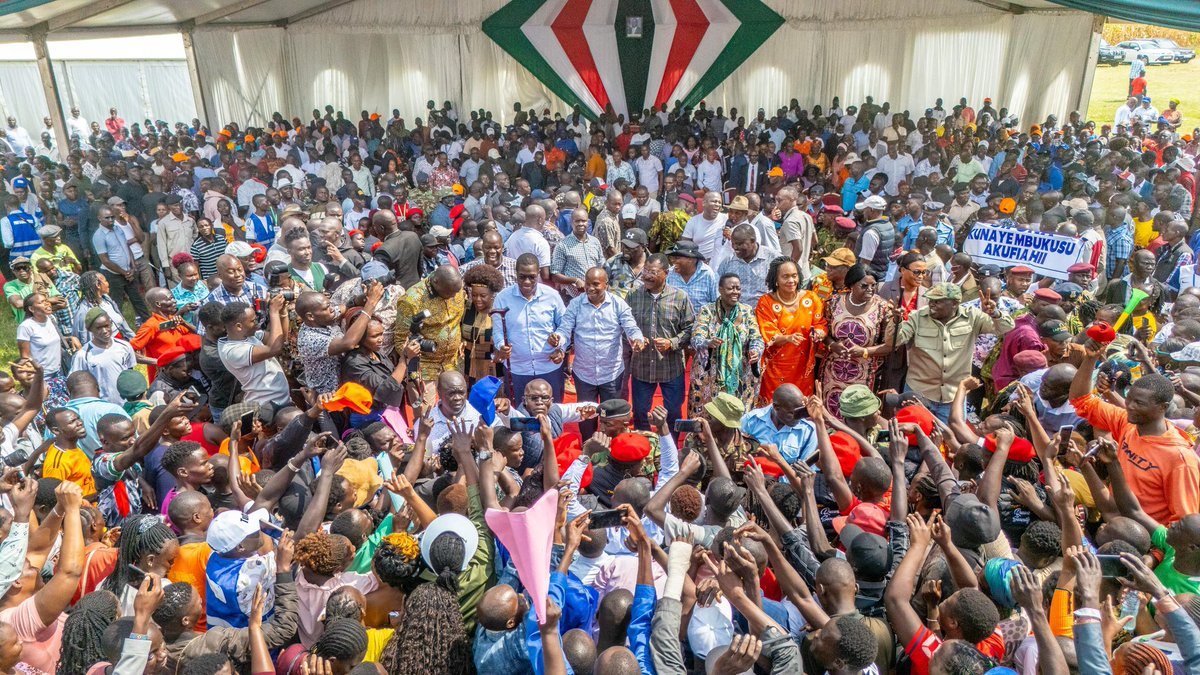 HonWetangula's tweet image. Today in Muhoroni, I called out former Deputy President Gachagua for telling Kenyans abroad to stop sending money home, remarks that are clueless and reckless.
Kenyans send money to families, not the government. Gachagua should return home and stick to his usual politics.
I…