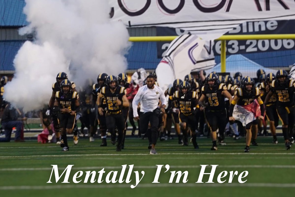PellCityFTBL's tweet image. 28 Days until Kickoff…
Who else is Mentally Here Already?
#StalkThePrey
