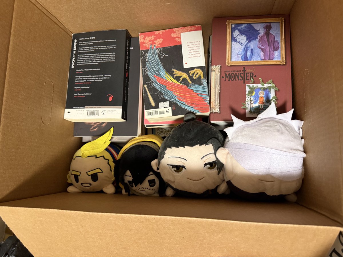 naturecalls111's tweet image. Packing to move…. Making sure the husbands stay together…