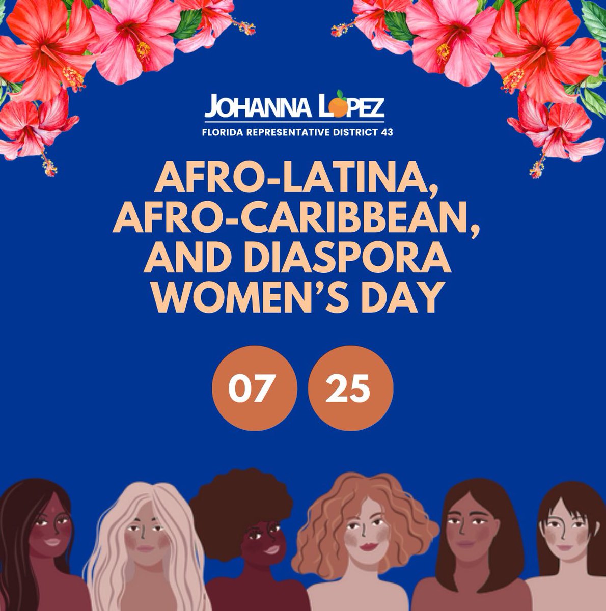 Happy International Day of Afro-Latin, Afro-Caribbean Women &amp; the African Diaspora! As an Afro-Latina, I’m proud to have passed a state resolution honoring this day. Your voice counts. Your story is powerful. You are seen, valued &amp; loved. #RepresentationCounts