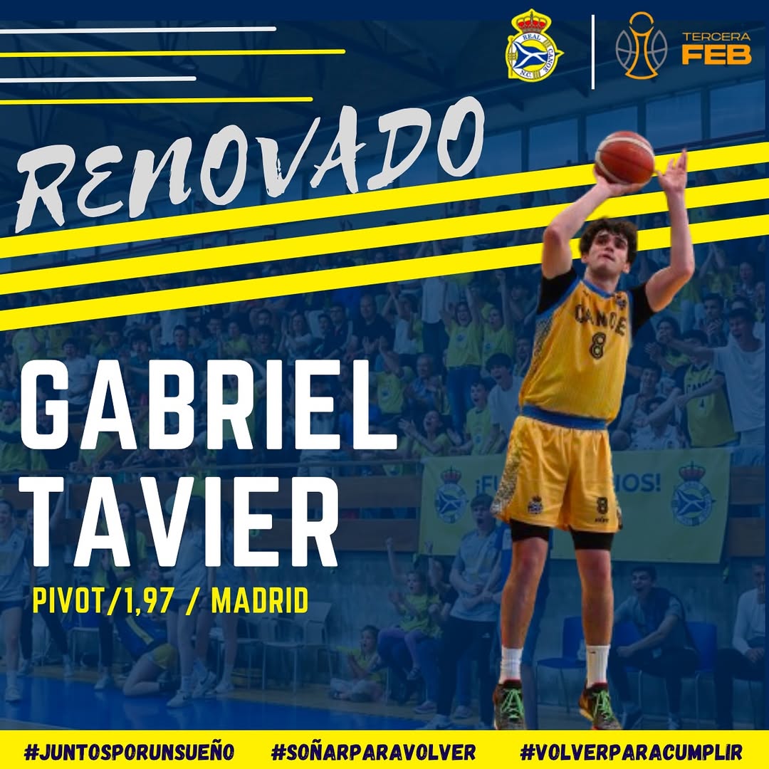 🚨 Mercado #TerceraFEB: Otras tres renovaciones desde Pez Volador para dar forma al proyecto del Real Canoe

▶️ El conjunto madrileño se define 

✅ Jehicob Martínez - L’Eset Ontinet
✅ Jorge Oliva - <a href="/realcanoe/">Real Canoe NC</a> 
✅ Enrique Pascual - <a href="/realcanoe/">Real Canoe NC</a> 
✅ Gabriel Tavier - <a href="/realcanoe/">Real Canoe NC</a>