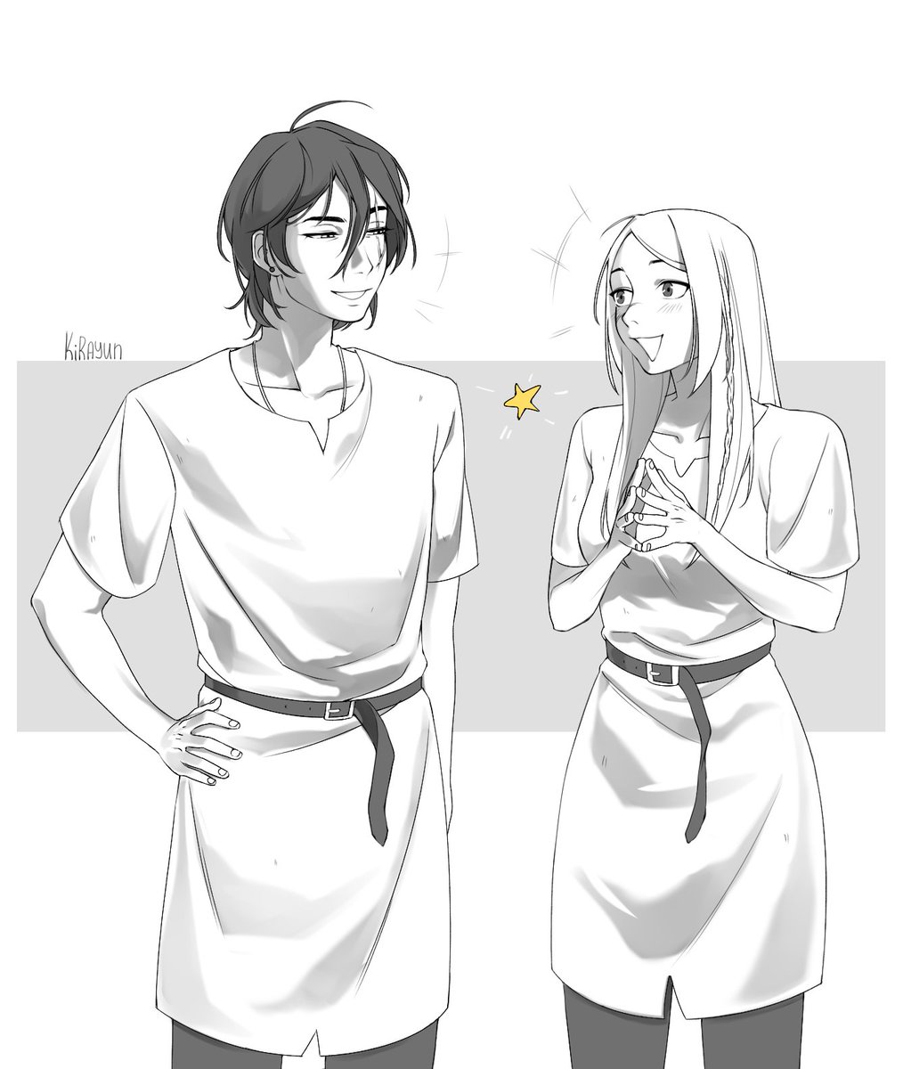 _Kirayun_'s tweet image. I just had to 👉👈 (@7anenoh)
I think it's been a long time coming and my brain couldn't let it go
These two Asgeir appreciators finally getting to meet and chit chat