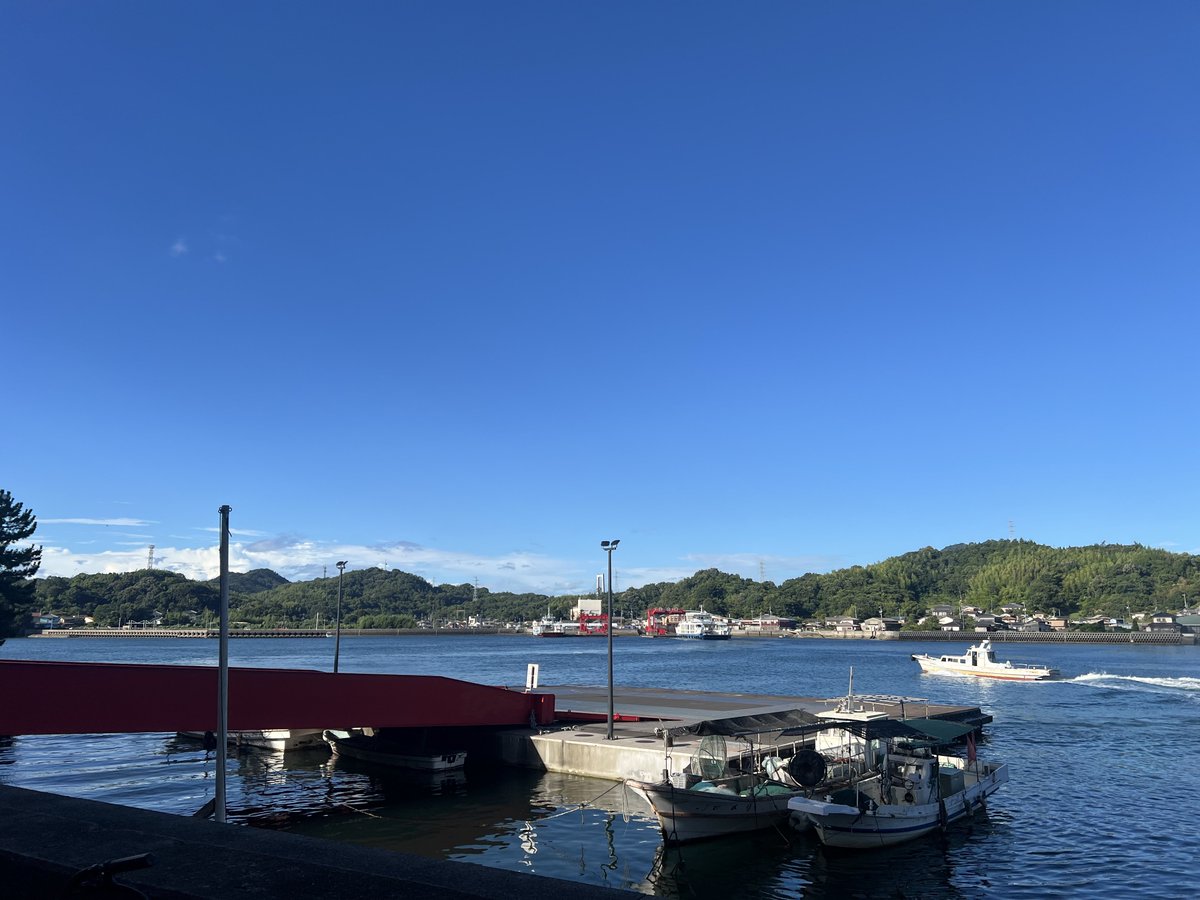ShunToki_15's tweet image. トイレ行ってから出発したら船乗り遅れたw