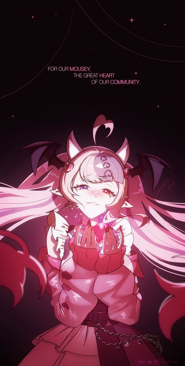 Light_artist's tweet photo. To support the precious @ironmouse 
The great heart and inspiration for the community.💖💖
We love you Mousey💖

🌟🫶Keep shinning precious Oshi🫶🌟

#ironmouseart https://t.co/w8IozA87KW