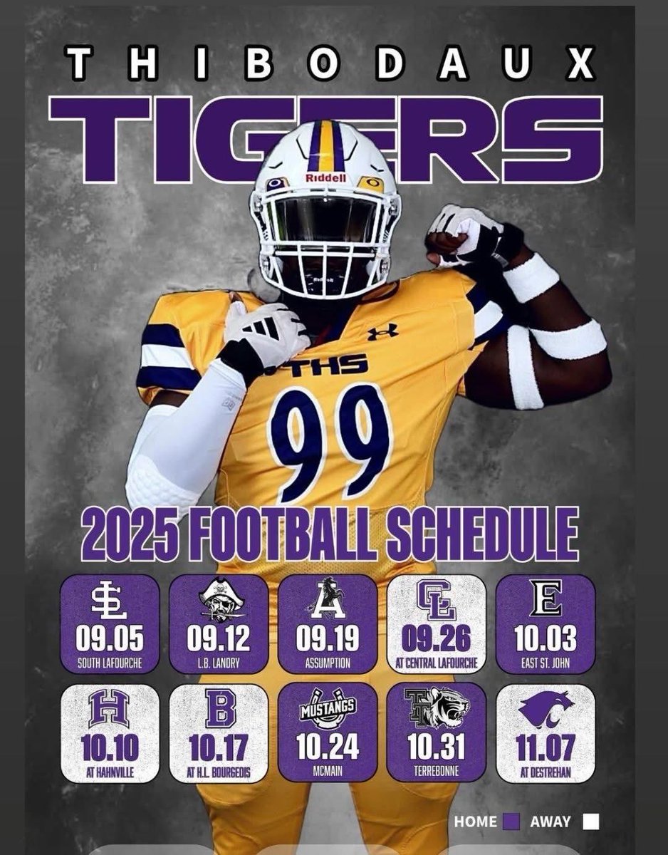 Thibodaux High School Tiger Football (@ths_tigersfb) on Twitter photo 