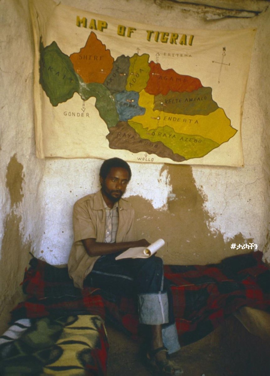 Haphtom's tweet image. Reminder;
For sustainable peace & development, Tigrayans must:
1) get rid of the #TPLF that have continuously undermined the people’s aspirations & struggles; and
2) create an independent nation and free themselves from #Ethiopia & #Eritrea.
Pic: ተጋዳላይ ትግራይ 1977 ዓ/ም