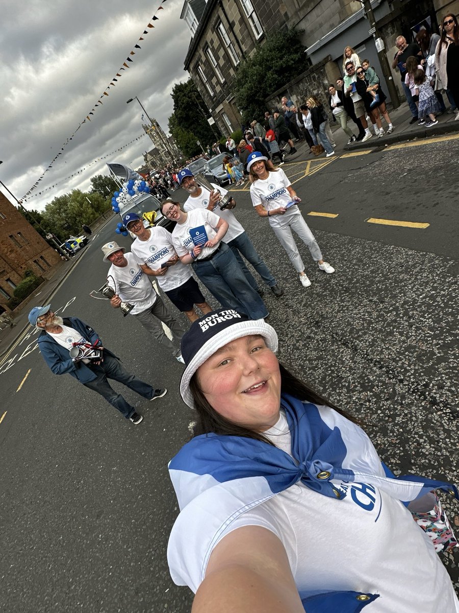 MusselburghAth's tweet image. Big thanks to everyone who gave us a cheer and a wave at tonight’s @MussFestival parade! 

See you all tomorrow at Olivebank! 

#MonTheBurgh 💙