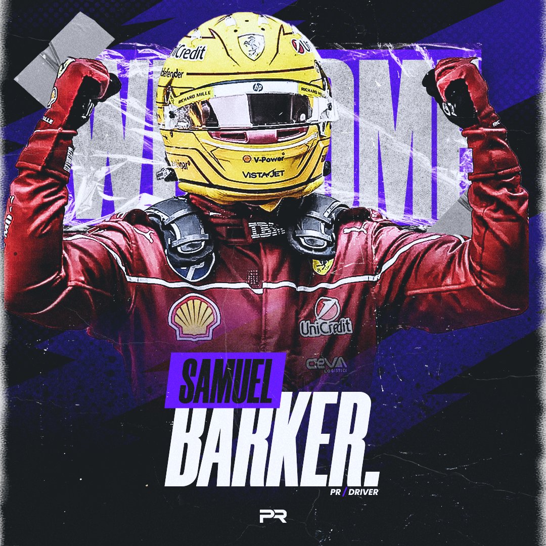 Precision Racing™ (@precisionracetm) on Twitter photo 🟣 Precision Signing | <a href="/SamuelBarker004/">Samuel Barker</a> 🟣
A very talented upcoming console driver, looking to sharpen his skills and prove his worth amongst the top dogs.
Welcome to Precision, Samuel! 🇬🇧
#PurpleEra 🟣 Precision Signing | <a href="/SamuelBarker004/">Samuel Barker</a> 🟣
A very talented upcoming console driver, looking to sharpen his skills and prove his worth amongst the top dogs.
Welcome to Precision, Samuel! 🇬🇧
#PurpleEra