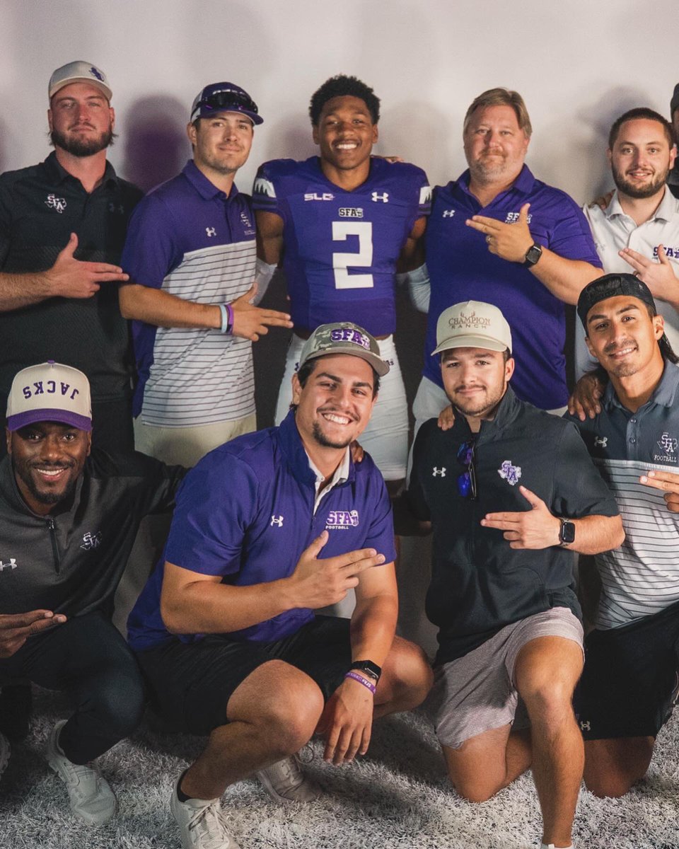 Deuce2will's tweet image. Thank you @SFA_Football and @CoachNikNelson for having me!
@CoachRBolden @CoachUptergrove @Senator_Pride